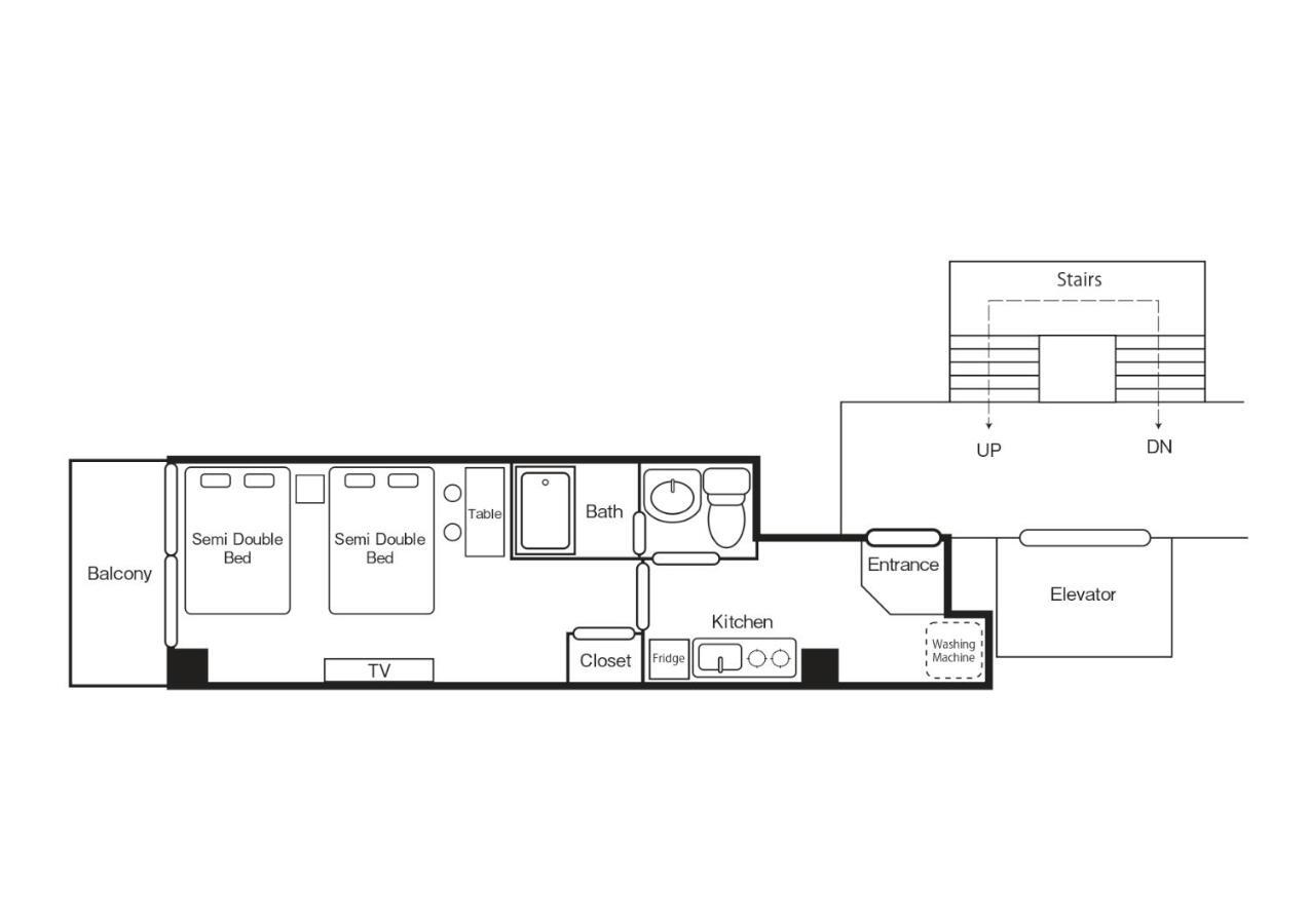 Elizabeth Garden Shinsaibashi Apartamento Osaca Exterior foto